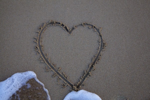Sandy heart