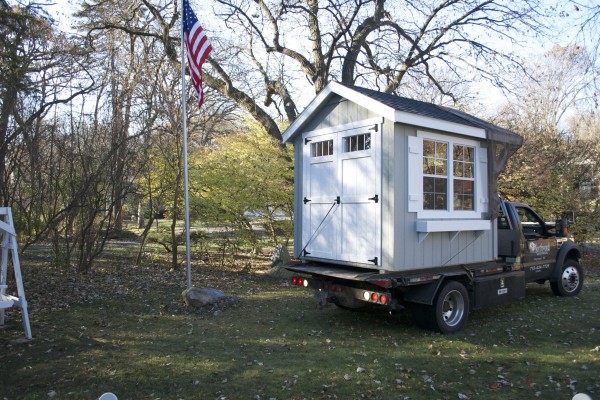 Shed on truck 1