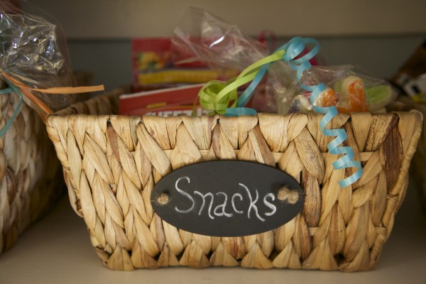 Pantry snack basket