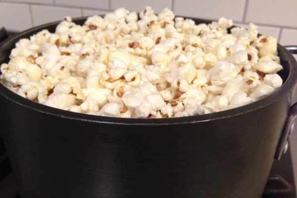 Popcorn no lid