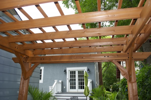 Pergola ceiling 2