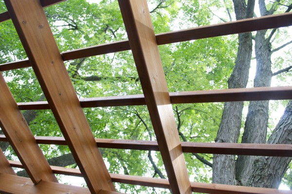 Pergola ceiling